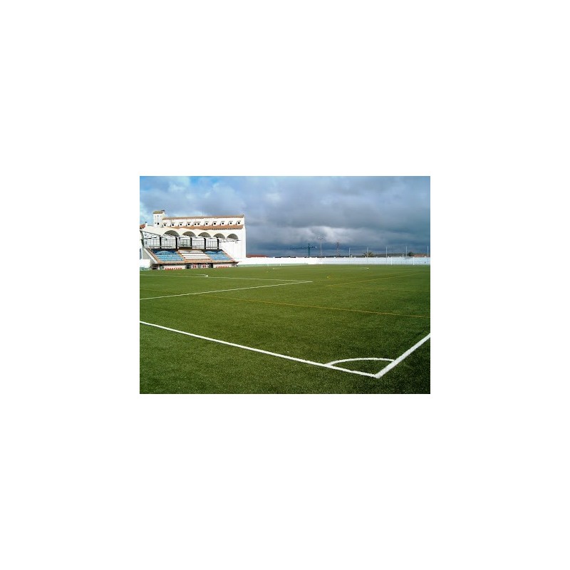 Campo de fútbol, césped artificial