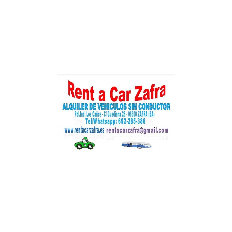 RENT A CAR ZAFRA - Low Cost